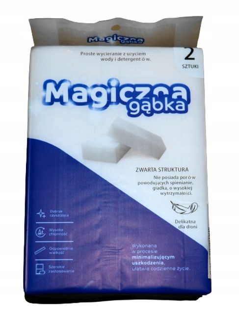 

Magiczna Gąbka komplet 2 sztuk
