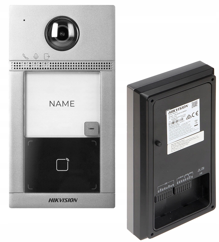 Videovrátnik DS-KV8113-WME1 Nástenná PoE Bránová Stanica Hikvision