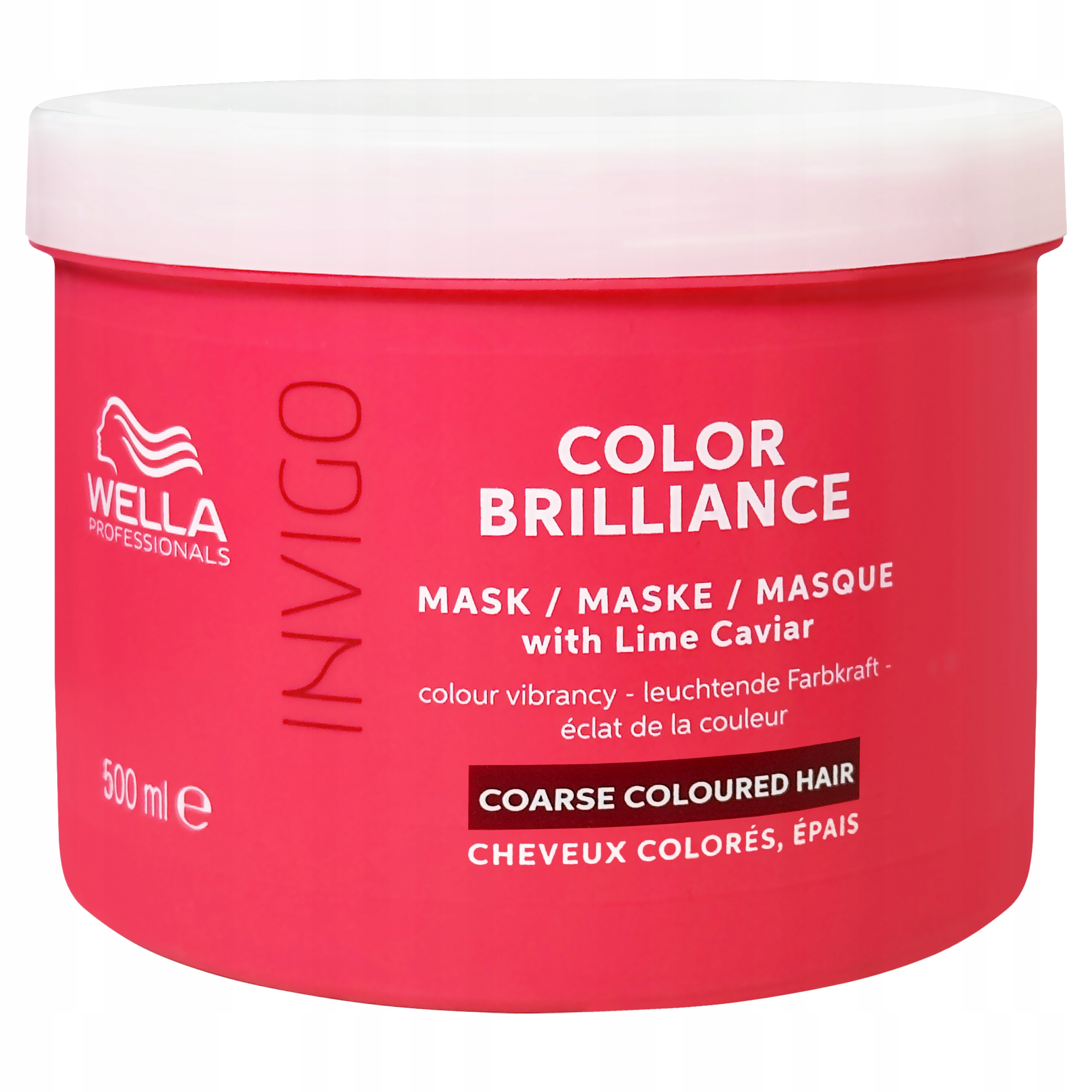 Wella Invigo Color Brilliance Maska Posiluje barvu pro husté vlasy 500 ml