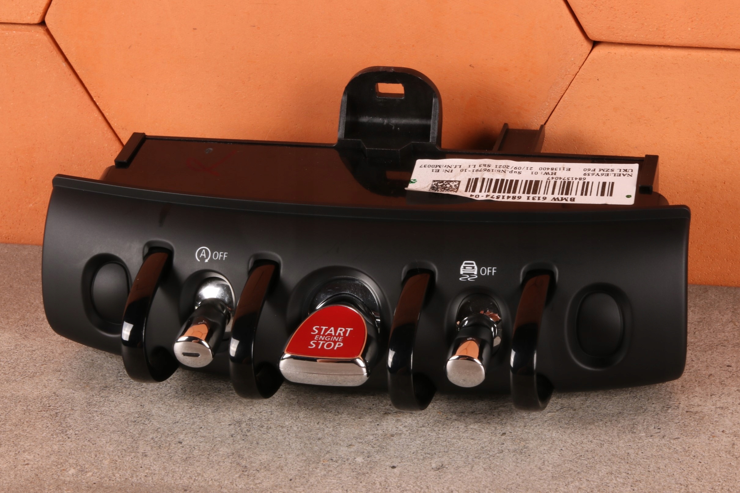 MINI F60 F60 LCI PANEL switch switch START STOP SST MSA DTC 6841574