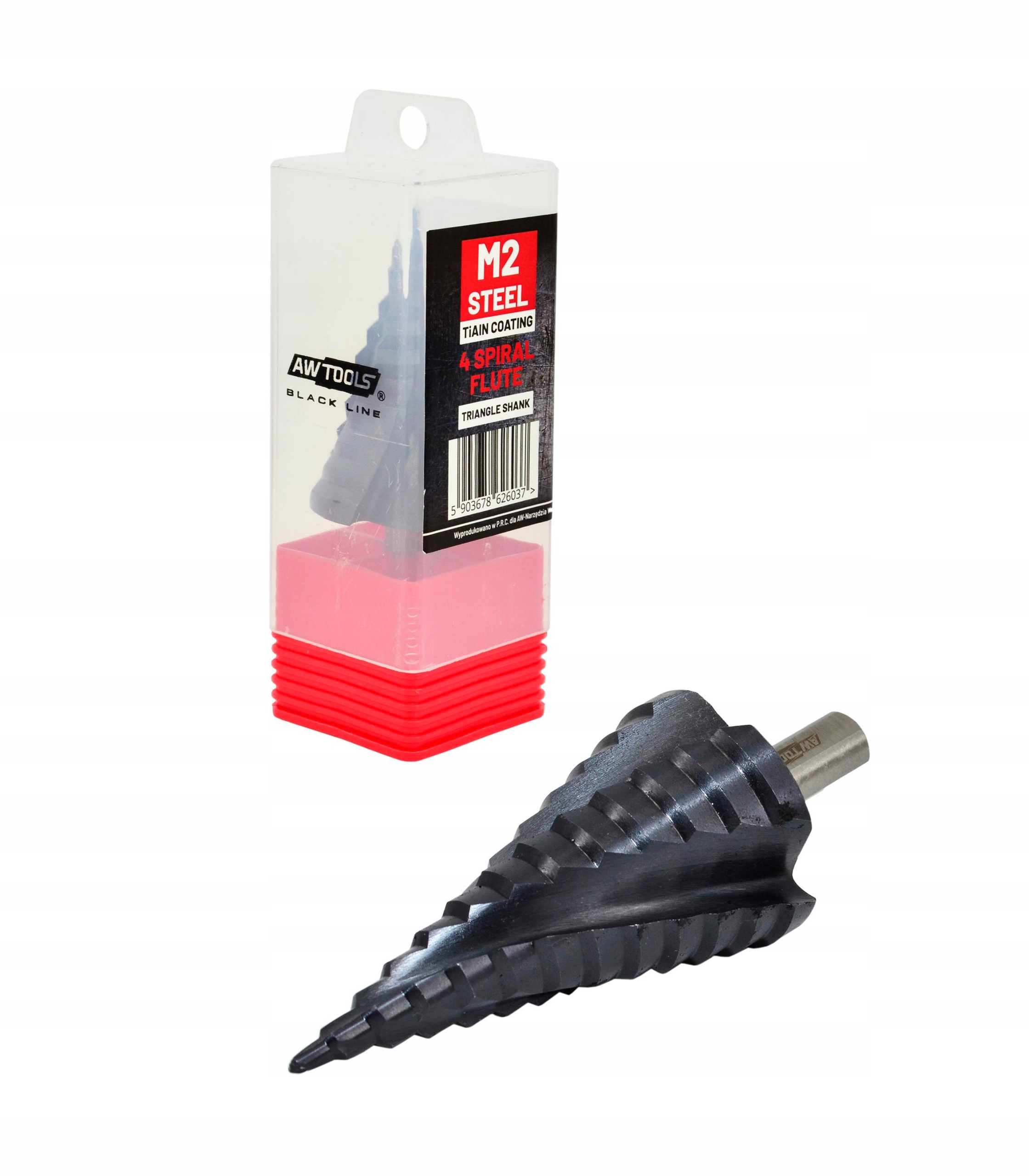 Awtools Vrták M2-TiAlN 4-39 mm Black Line