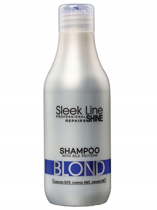 STAPIZ SLEEK LINE SZAMPON Z JEDWABIEM BLOND 300 ml