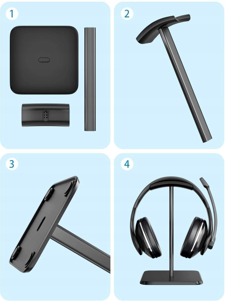 STOJAK NA SŁUCHAWKI UCHWYT NA NAUSZNE GAMINGOWE Marka Inna