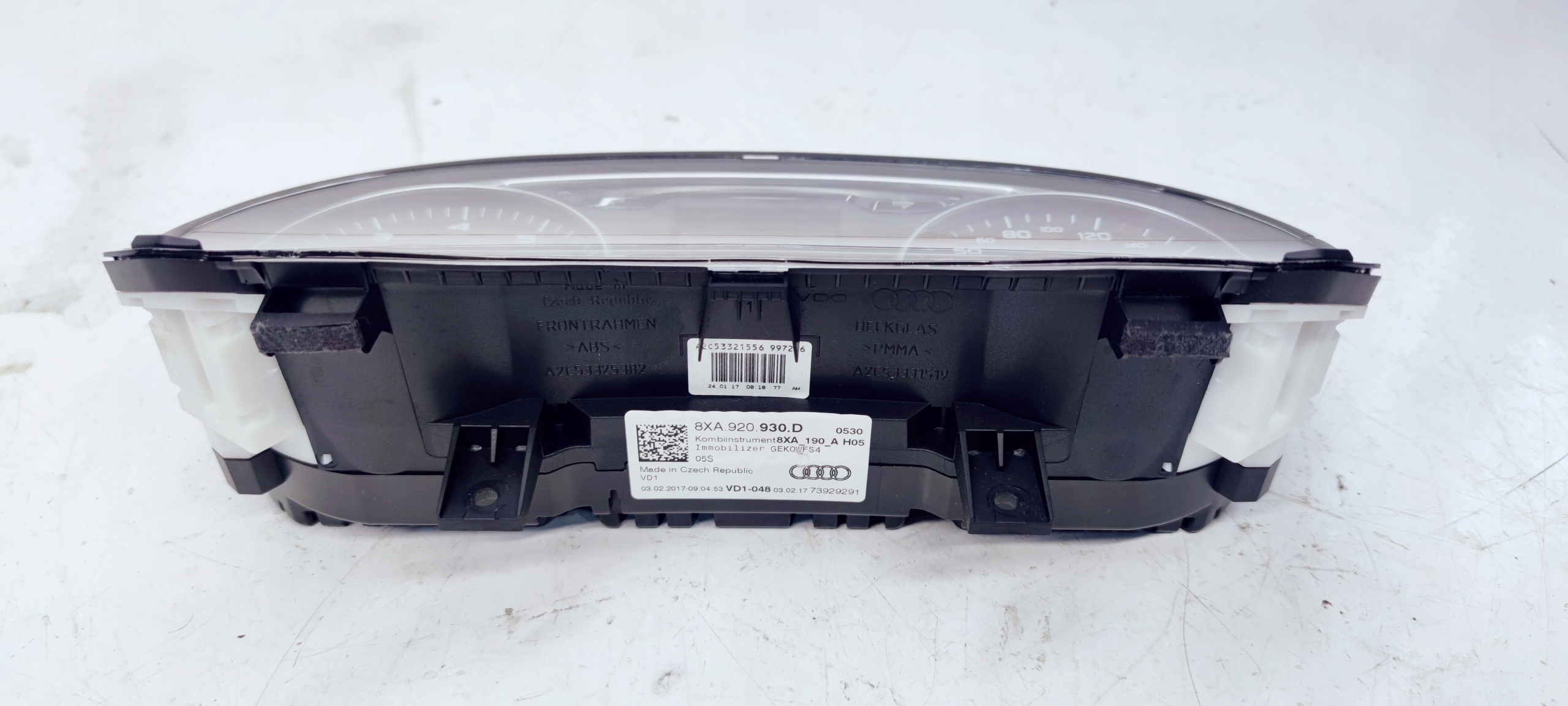 dials dials AUDI A1 8X LIFT petrol 8XA920930D