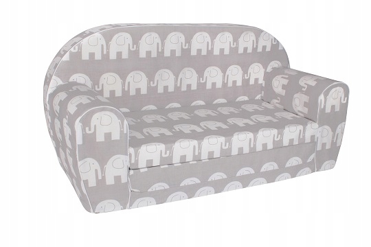 

Mini Sofa Kanapa dla dziecka rozkładana z pianki