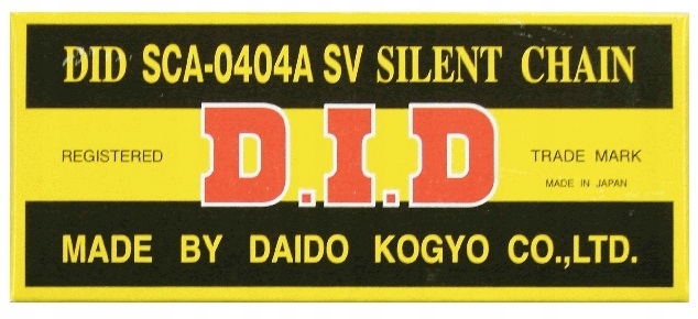 SCA0404SV-90R - ЦЕПЬ ГРМ DID HONDA CBR125RR 2004-