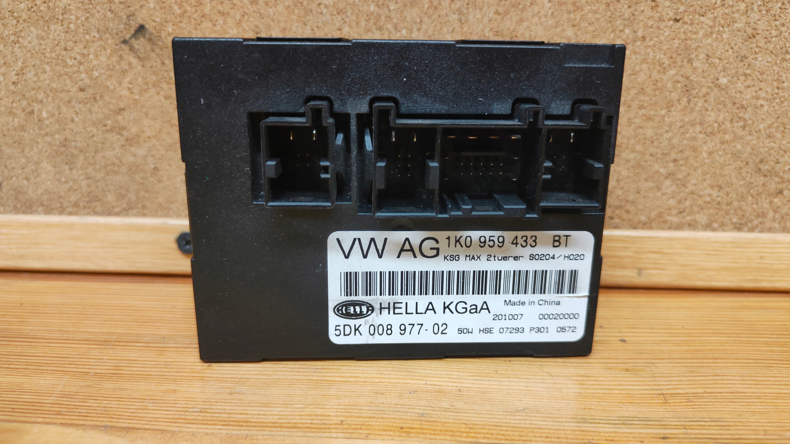 Moduł komfortu SEAT OE 1K0959433BT