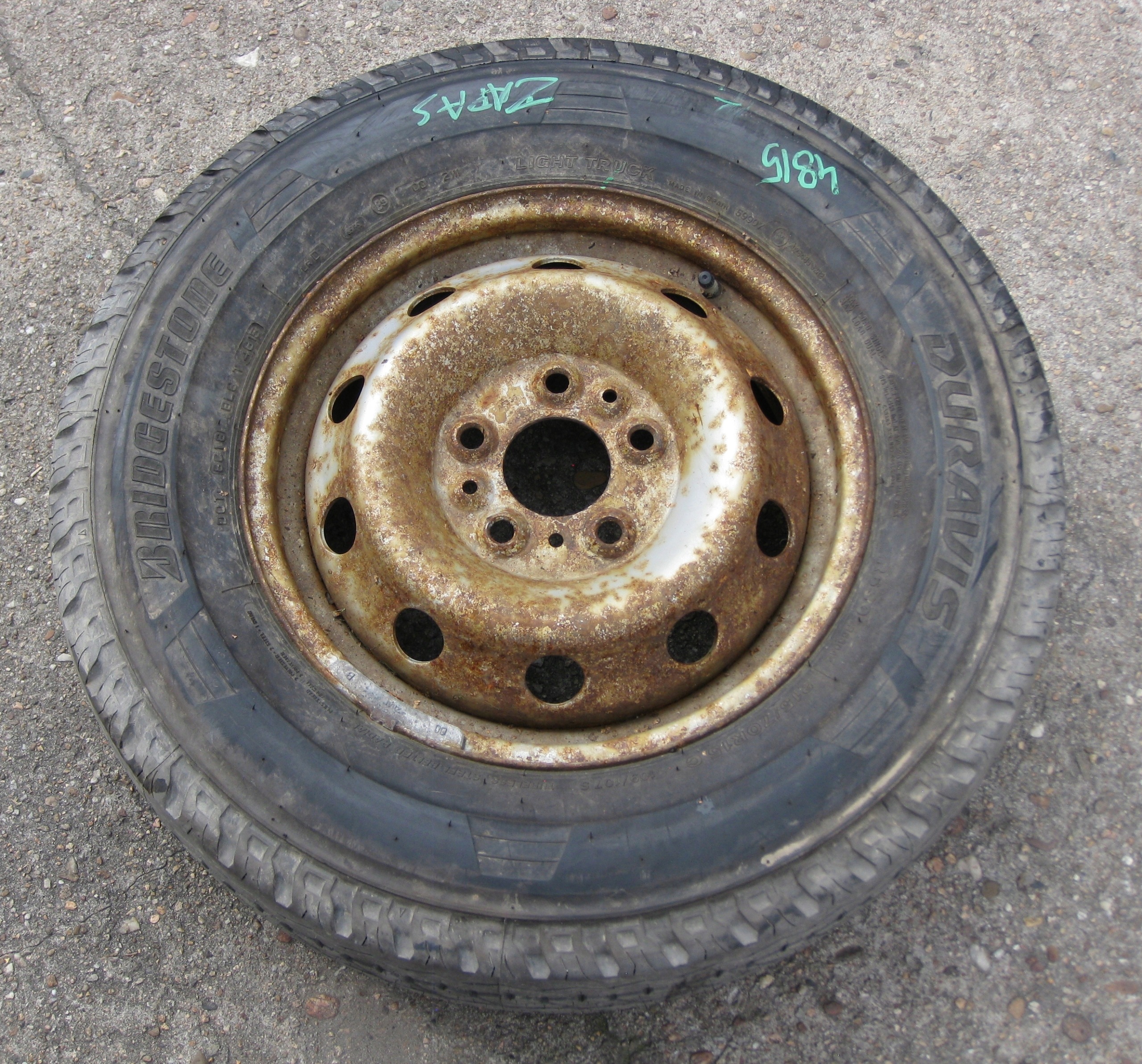 BOXER JUMPER wheel spare spare 15"