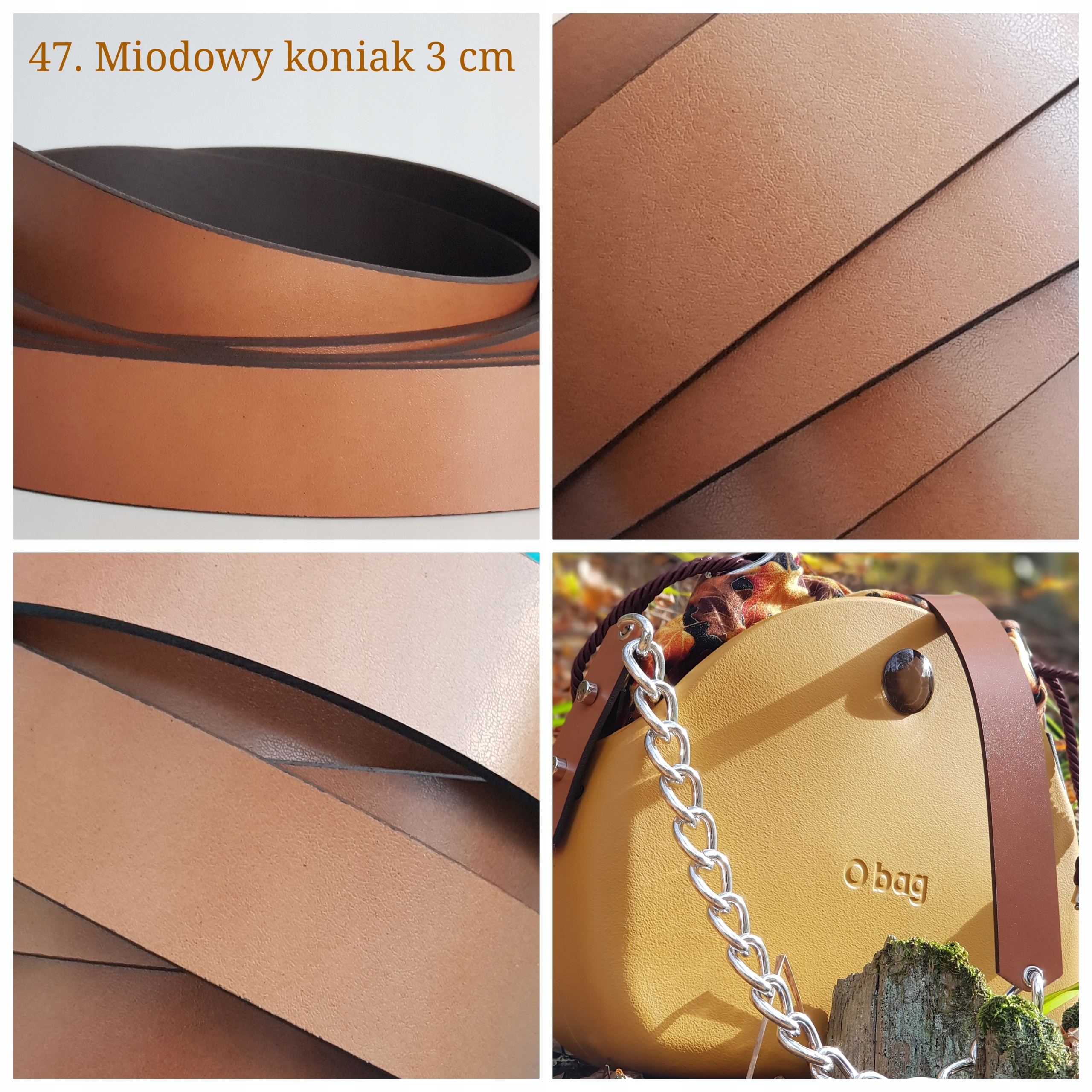 Regulowany pasek skóra 3CM do OBAG Moonlight, Moon Kod producenta A41