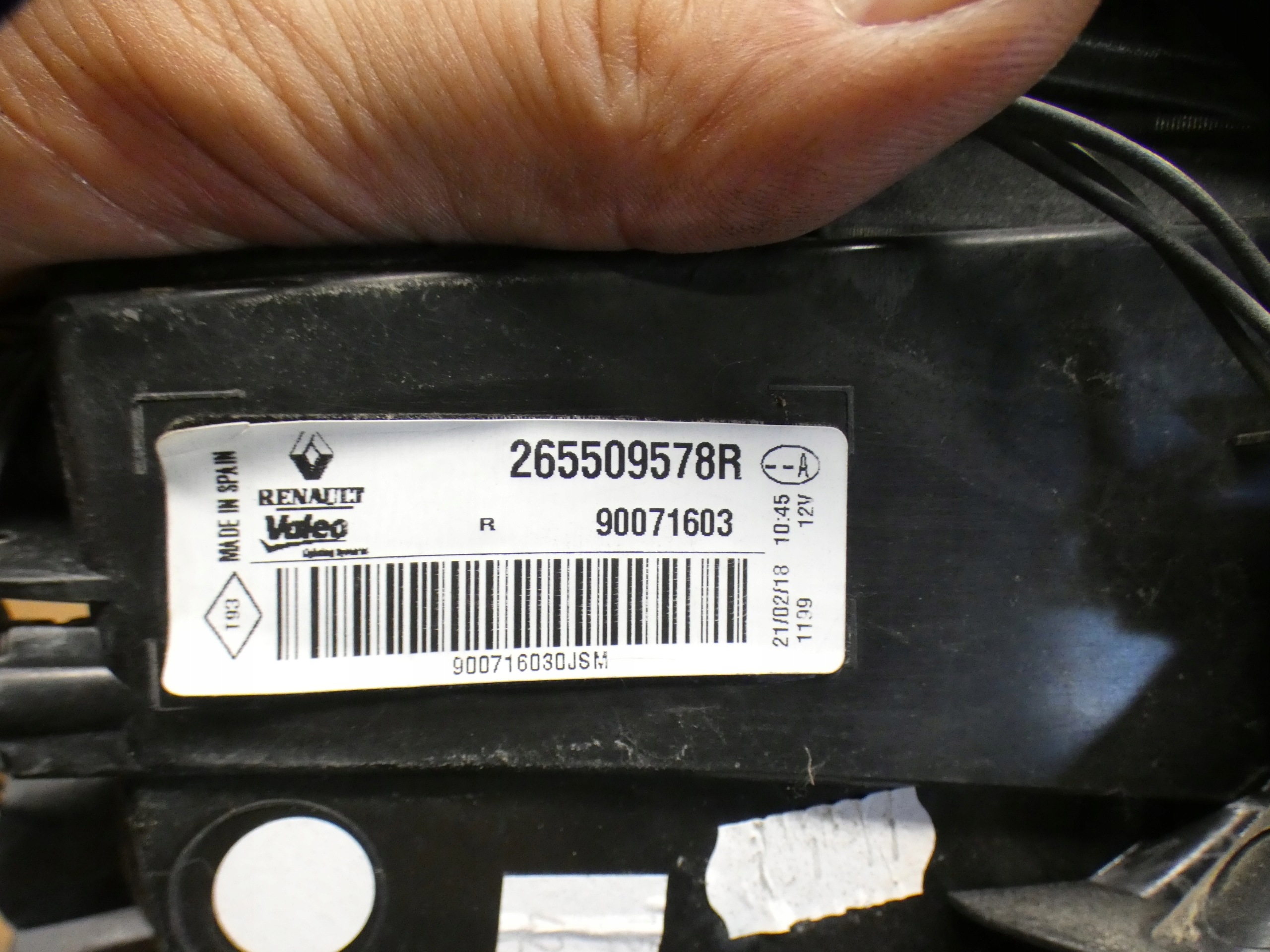 RENAULT MEGANE IV HB licht heck links oder rechts 265509578R 265554829R