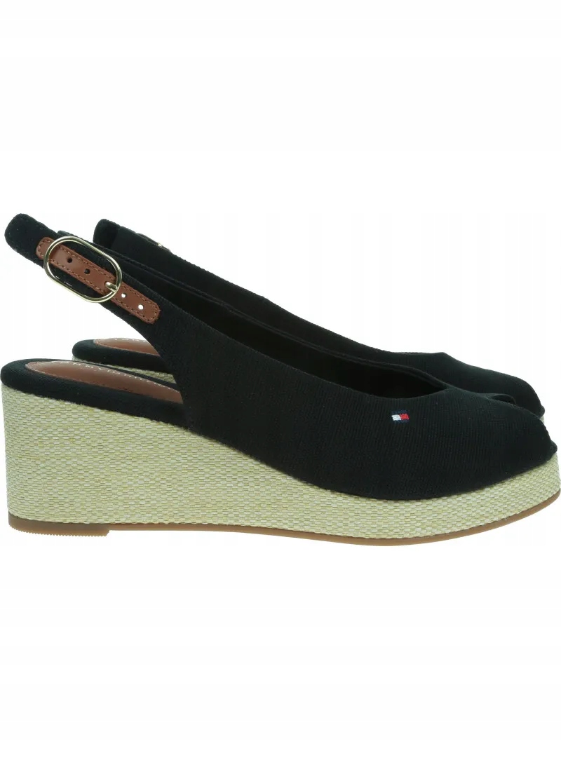 Espadrilky Tommy Hilfiger Mid Wedge FW0FW08595 Bds 39