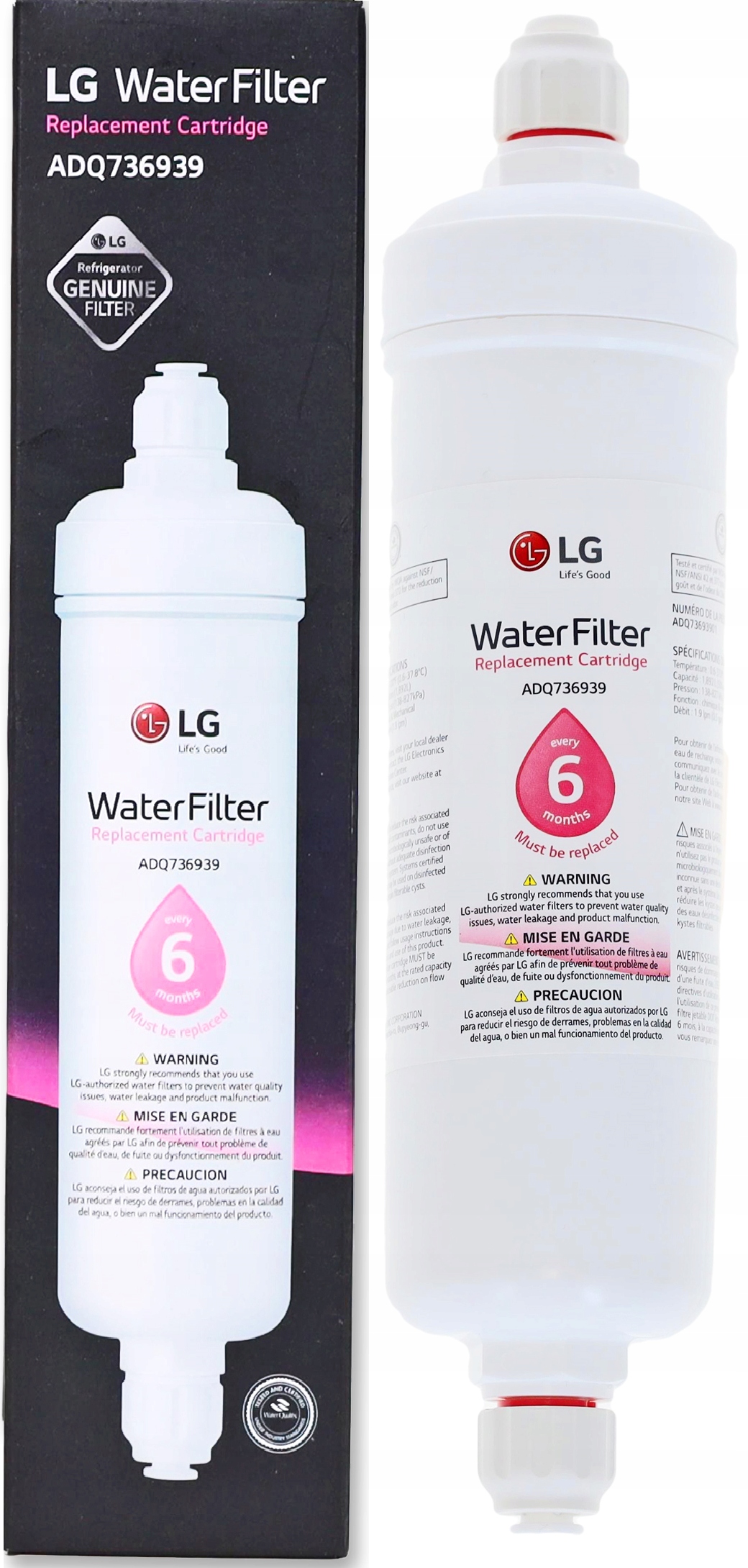 filter Vody Do Chladničky Lg Side By Side Originál