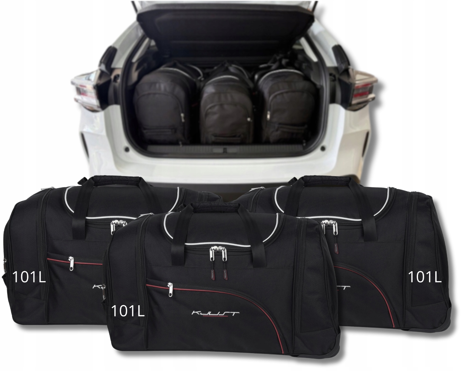Sada tašiek Kjust do kufra Citroen E-C4 Ev 2024
