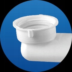 PÓŁSYFON SYFON LOCO DO UMYWALKI MONTAŻ PRZYŚCIENNY OSZCZĘDZAJĄCY MIEJSCE Marka Akces