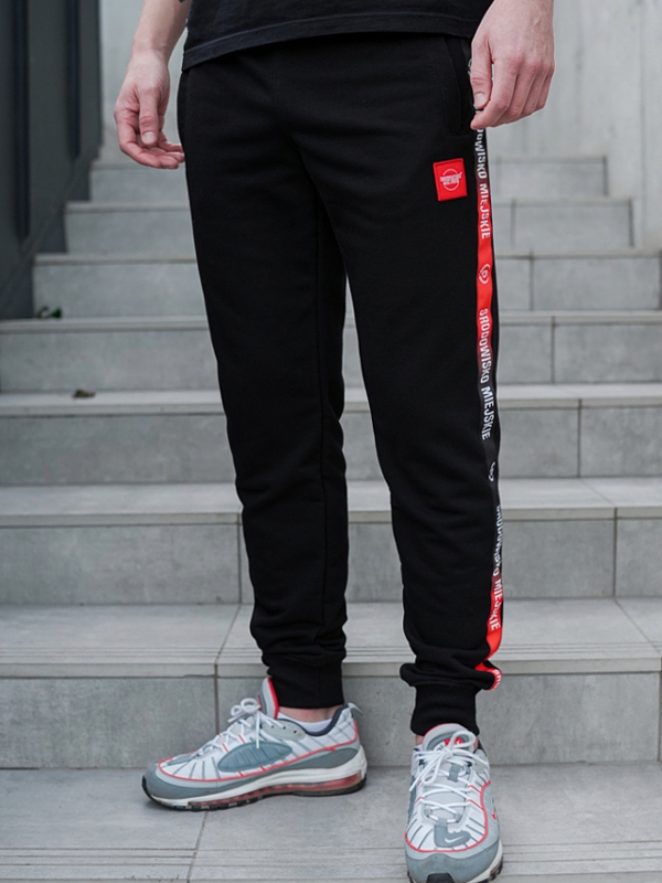 Dresové Kalhoty Środowisko Miejskie „cls Mini Red“ Black vel. XL