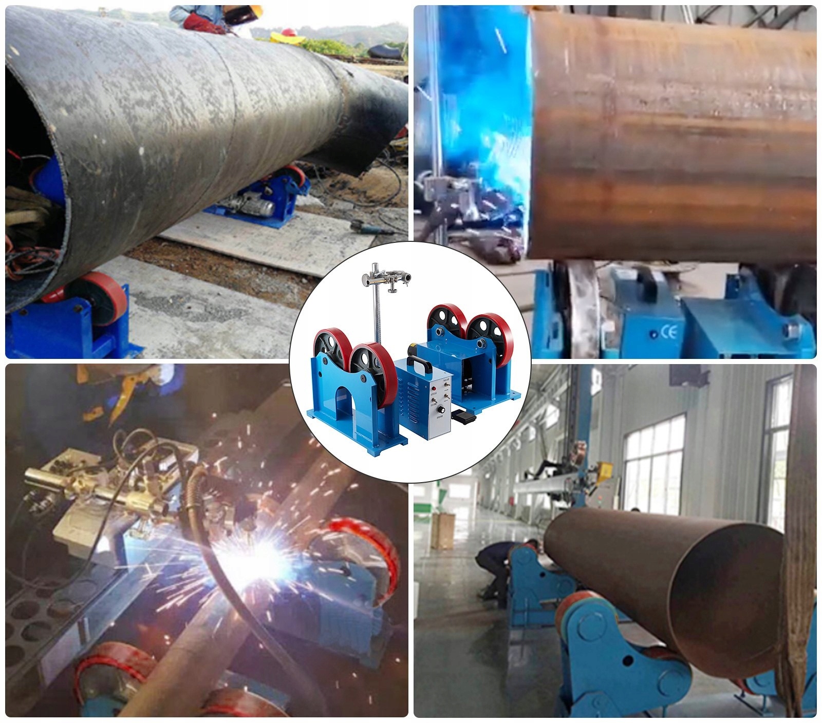 Rotator spawalniczy pozycjoner do rur Marka Colibri