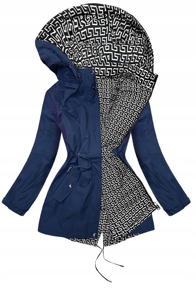 Oboustranná Bunda W702 Obloha/bílá XXL (44)