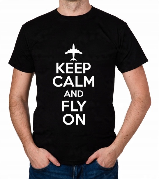 

koszulka Keep Calm And Fly On prezent