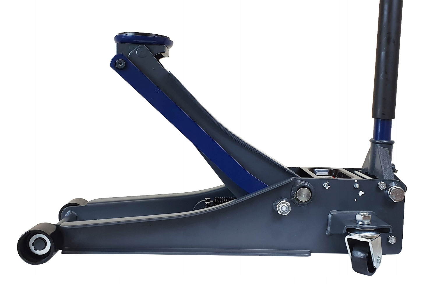 PODNOŚNIK 3t NISKOPROFILOWY 75-500mm 2 TŁOKI Marka SilverTools