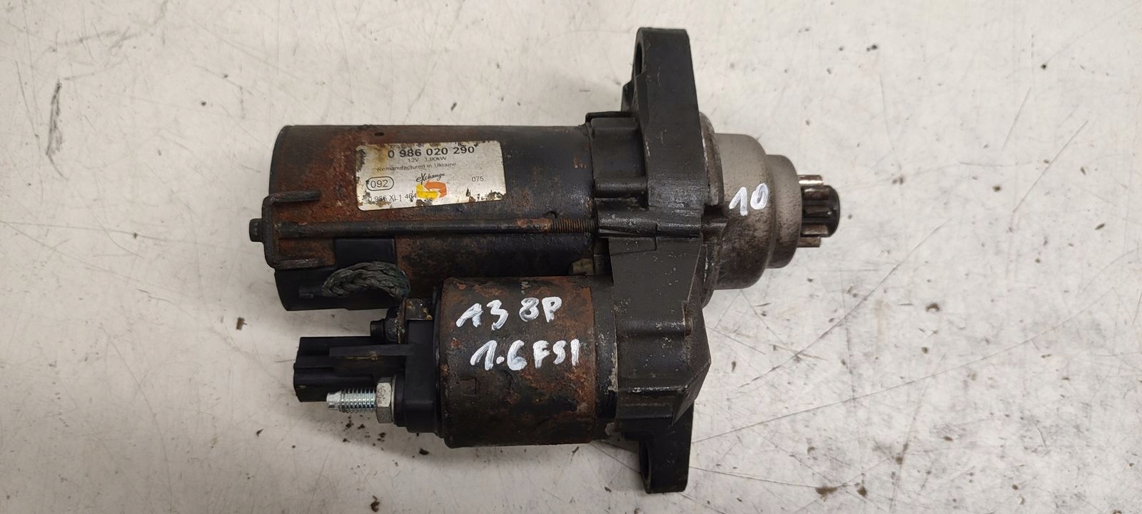 starter Audi A3 8P LIFT 3D 1,6 FSI