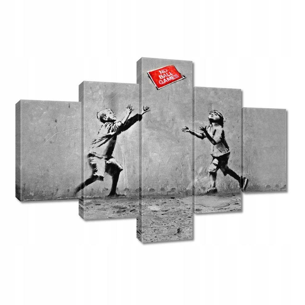 

Obrazy 100x70 Banksy No Ball Games