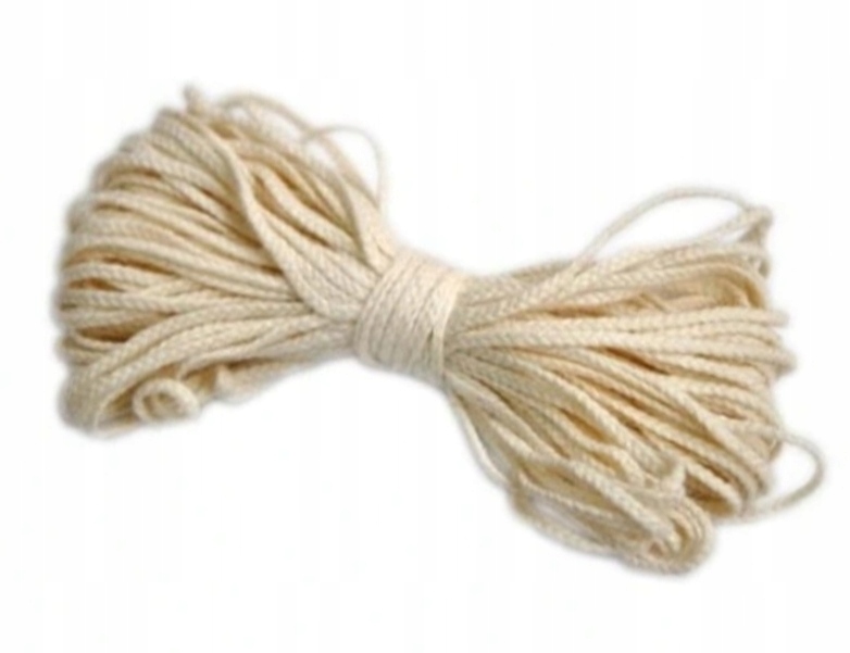 

Knot do świec 3x6 20 metrów bawełniany