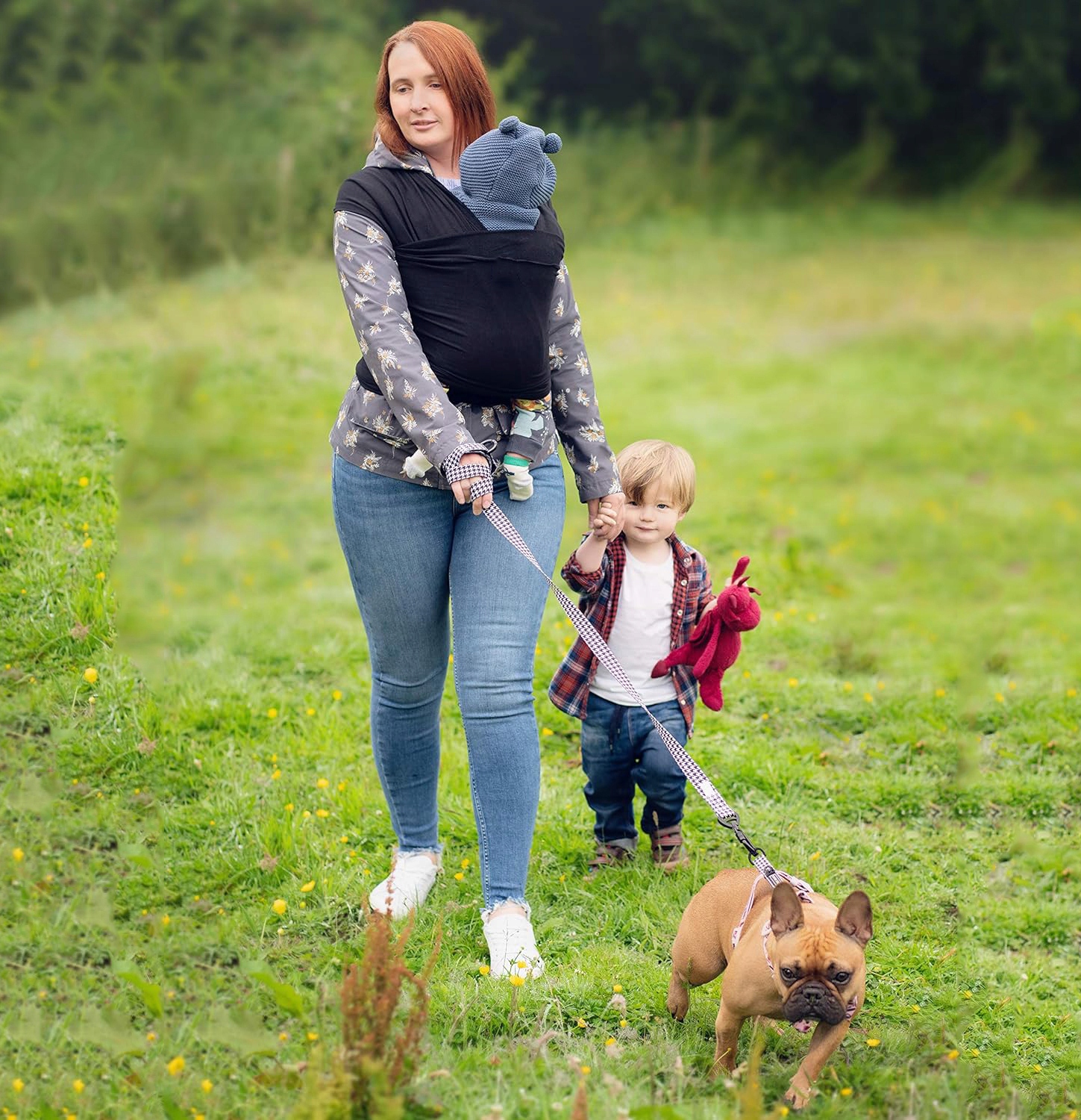 NOSIDEŁKO DLA NOWORODKÓW OD URODZENIA, EMBRACE NOSIDEŁKO NA BRZUCH, UNISEX Kolor czarny