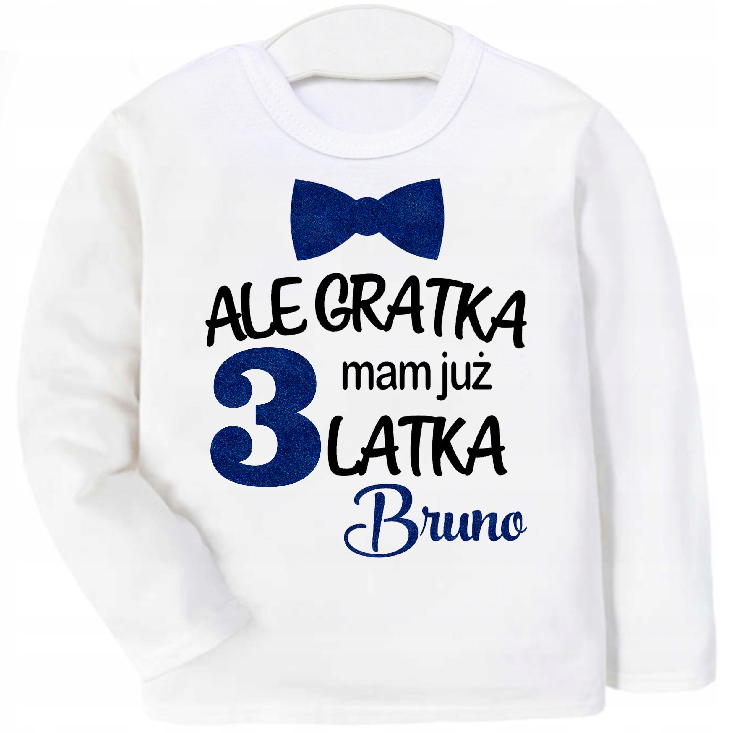 

Bluzka koszulka Ale gratka mam 3 latka Imię r 104