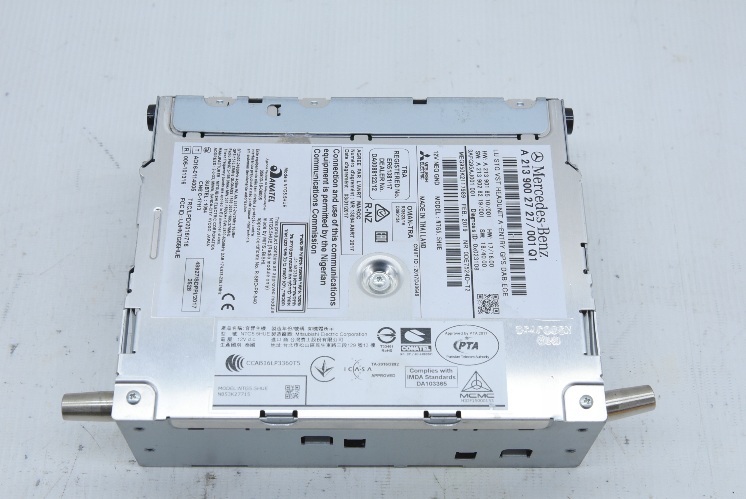 A2139002727 - Mercedes W205 LIFT радіо навігація NAVI TELEMATIC