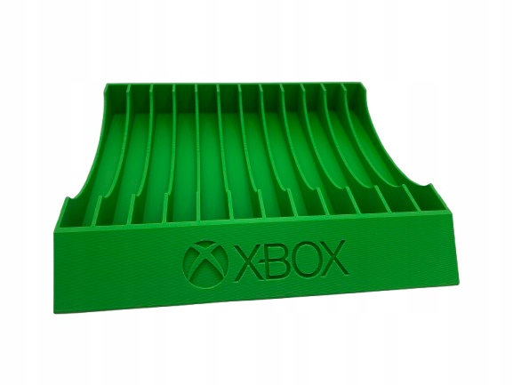 Stojak na gry XBOX ONE SERIES XS XSX podstawka na płyty, kolor ZIELONY