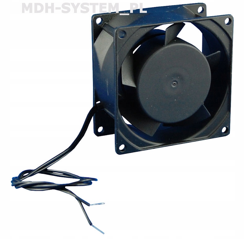 WENTYLATOR DO SZAFY RACK 230V 80x80x38 mm ŁOŻYSKO KULOWE