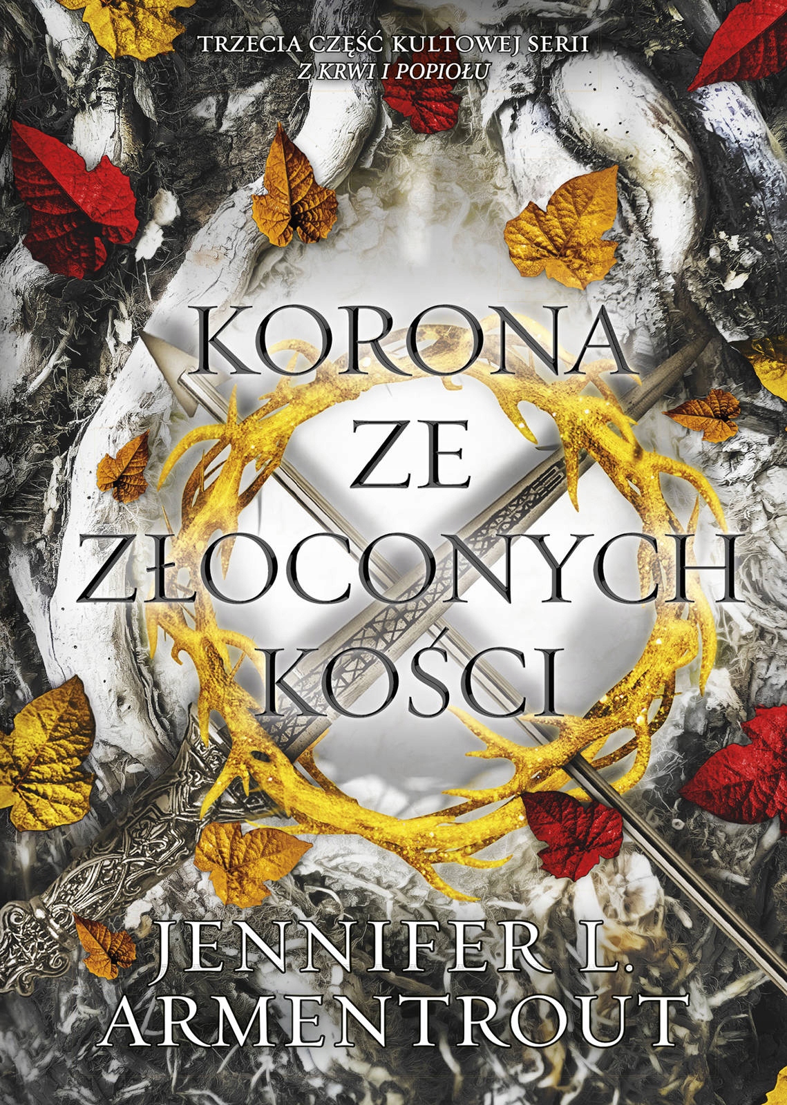

Korona ze złoconych kości