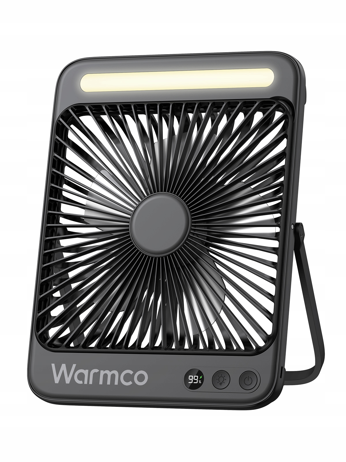 Kempingový ventilátor pro přívěs 20000 mAh Warmco D4 Přenosný stolní