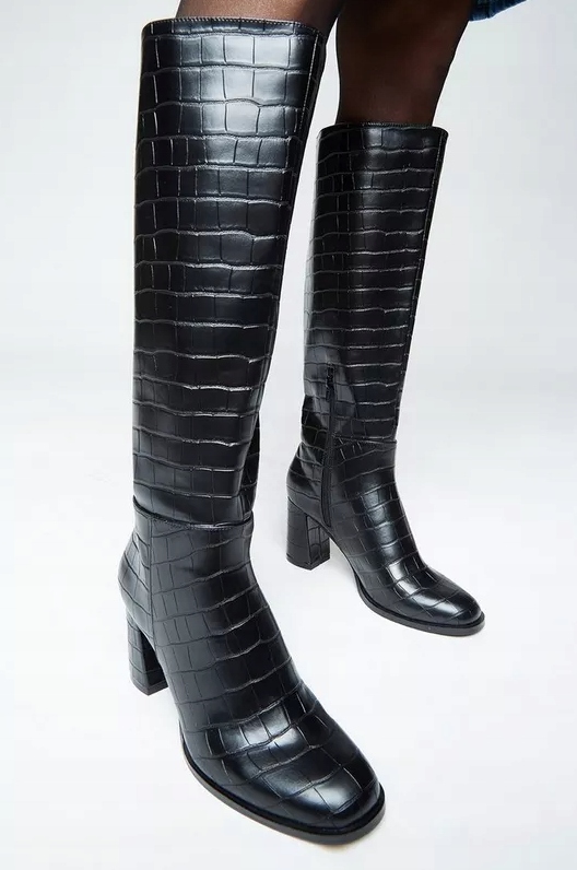 Dorothy Perkins Kozaki Na Obcasie Czarne 36 Pwb