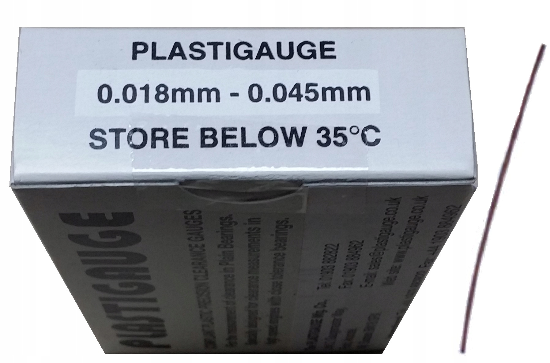 

Pasek Pomiarowy Luzu Silnika Tuning Plastigauge LX