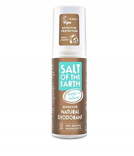 Salt Of The Earth Přírodní Deodorant Ve Spreji S Zázvorem A Jasmínem Ginger+ja