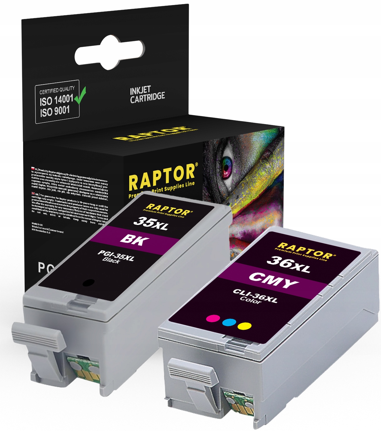 

2x Tusz Do Canon PGI35 CLI36 Pixma IP100 IP100V