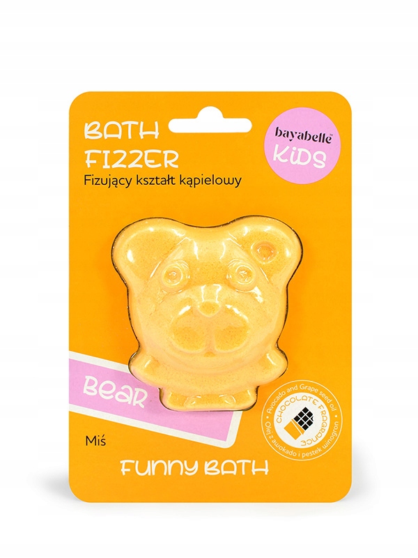 

Kula do kąpieli musujący czekoladowy miś