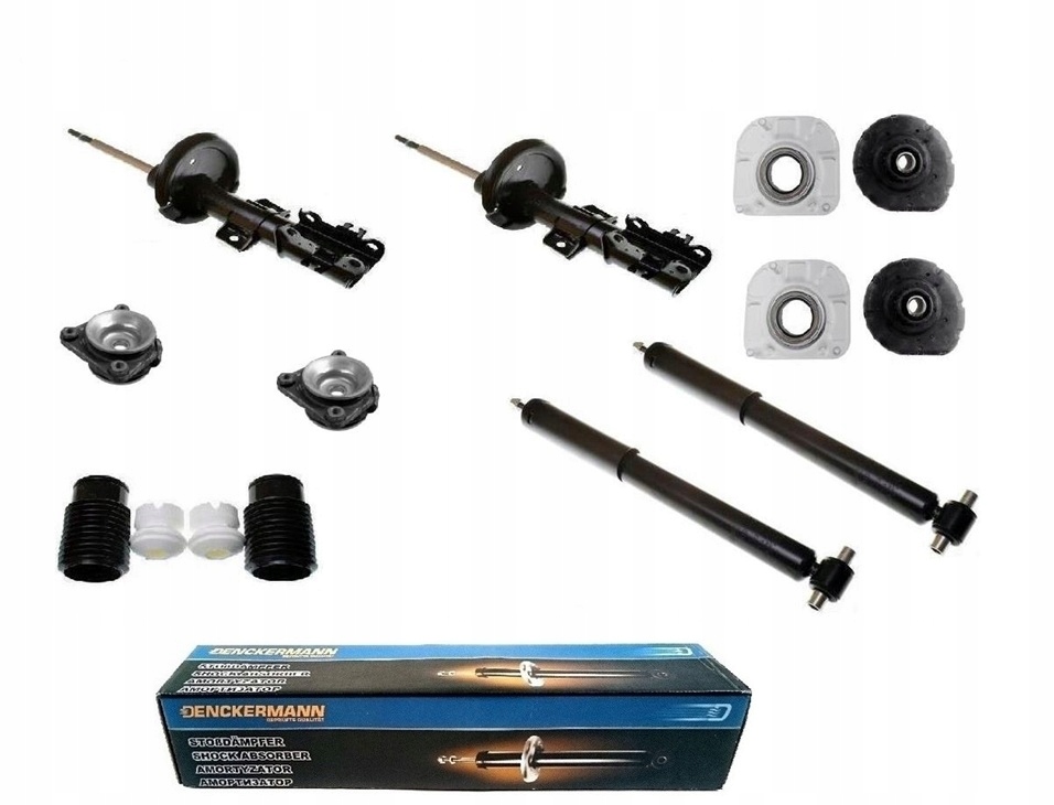 Tlumiče Polštáře Volvo S60 Přední Zadní Sada