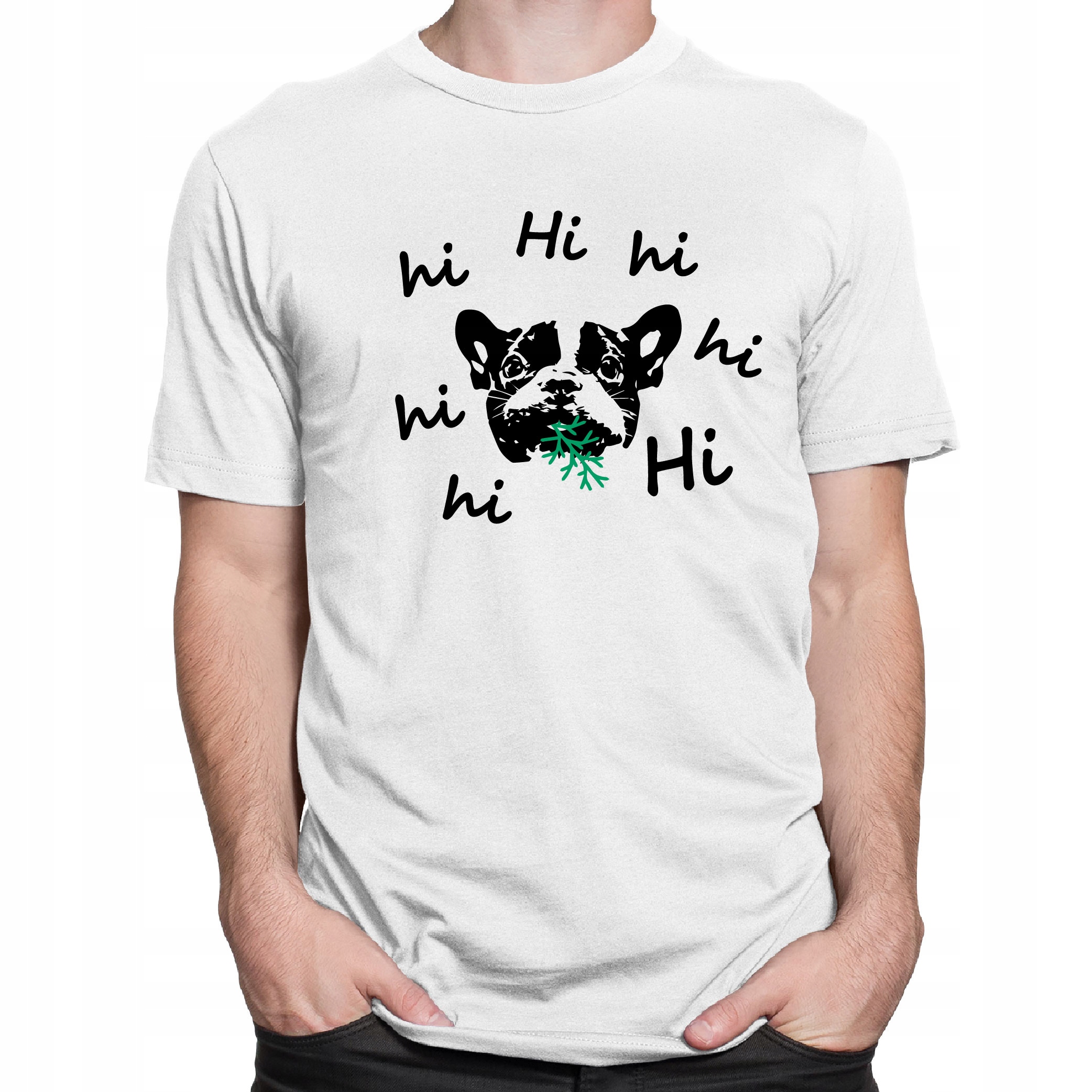 

Bluzka Tshirt Koperek Makłowicz Śmiech Hi Hi Hi Hi