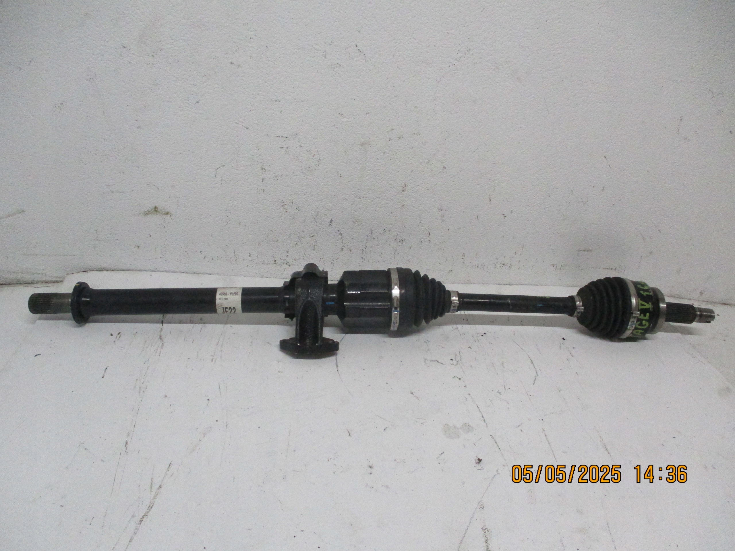 semi-axis right front KIA SPORTAGE V 1,6HYB 49501CZ100