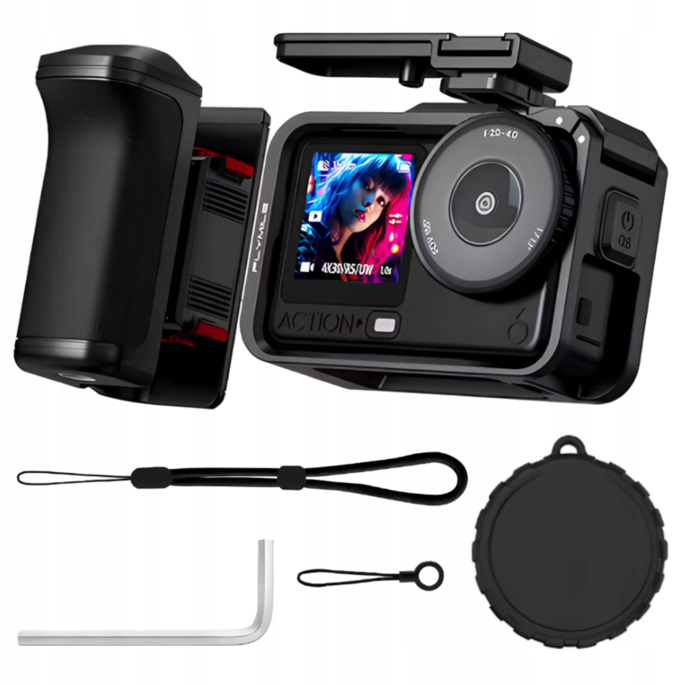 Sada Hand Grip Držák Ochranného rámu s příslušenstvím pro Dji Osmo Action 6