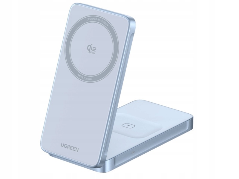 Ładowarka indukcyjna Ugreen W756 MagFlow Qi2 25W Szary