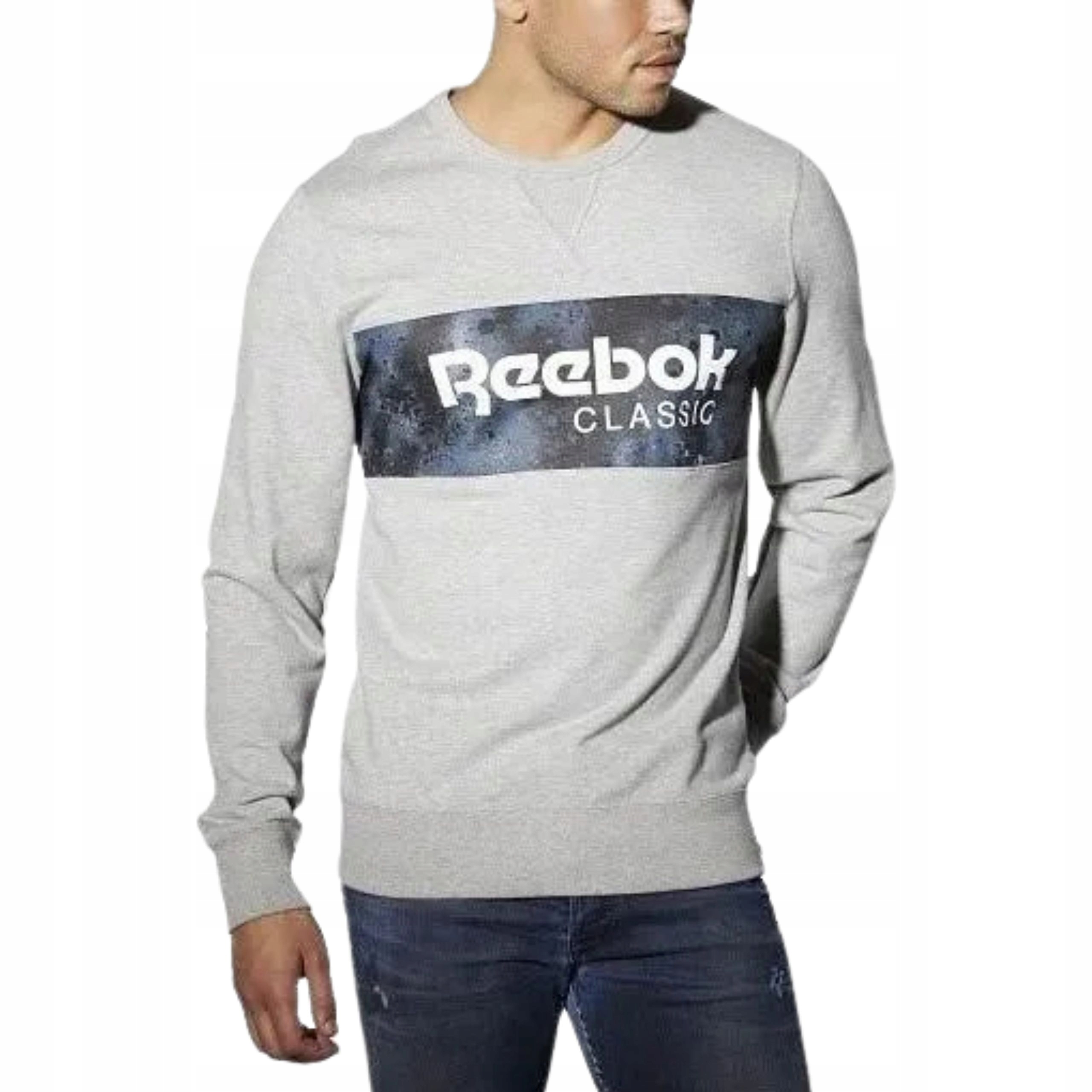 Męska bluza bez kaptura Reebok F Spray Camo Archive Crew XXL