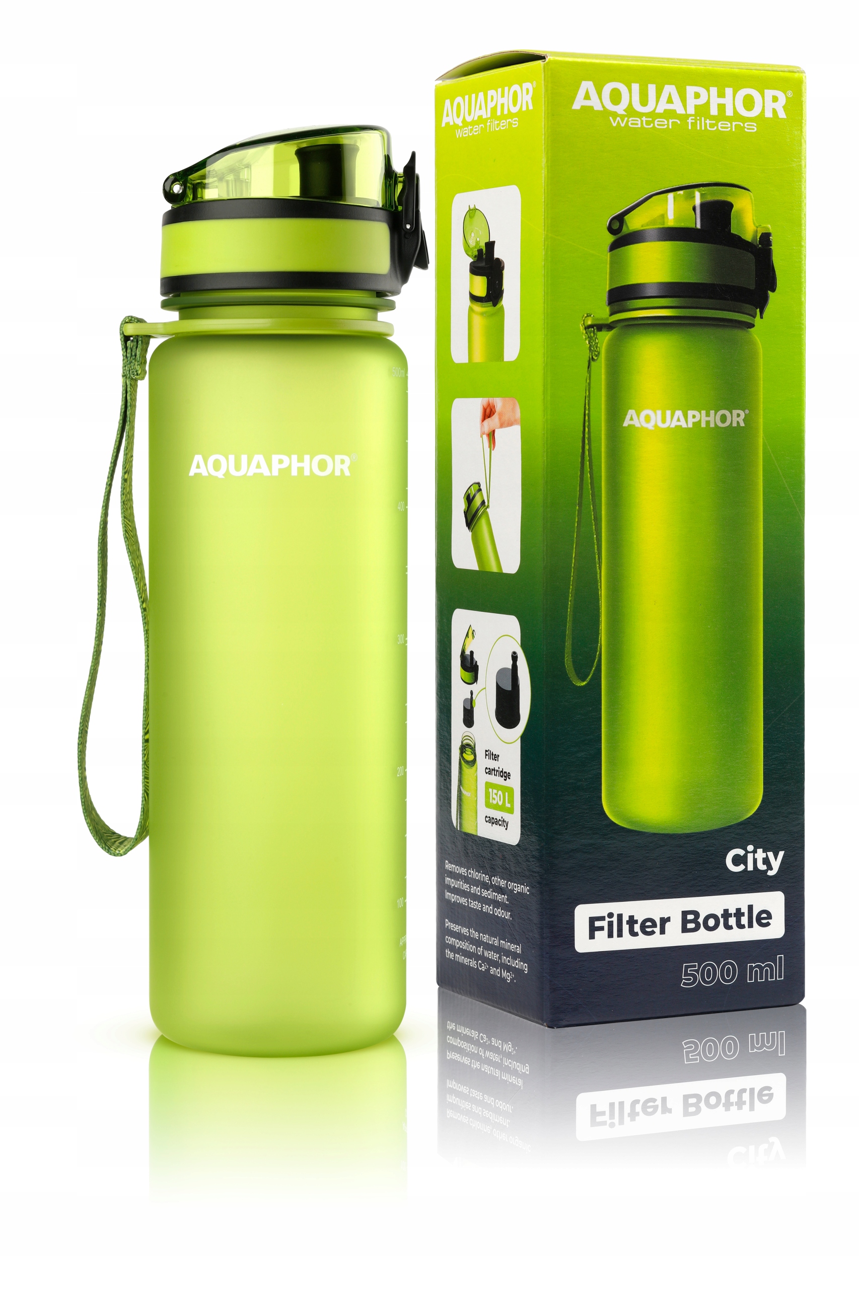 

Butelka filtrująca bidon z filtrem Aquaphor 0.5 l