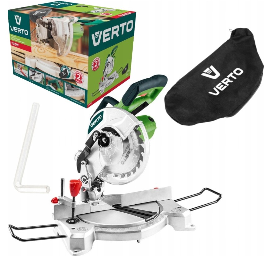 Pokosová pokosová pila 1500 W, kotouč 210 x 30 mm Verto