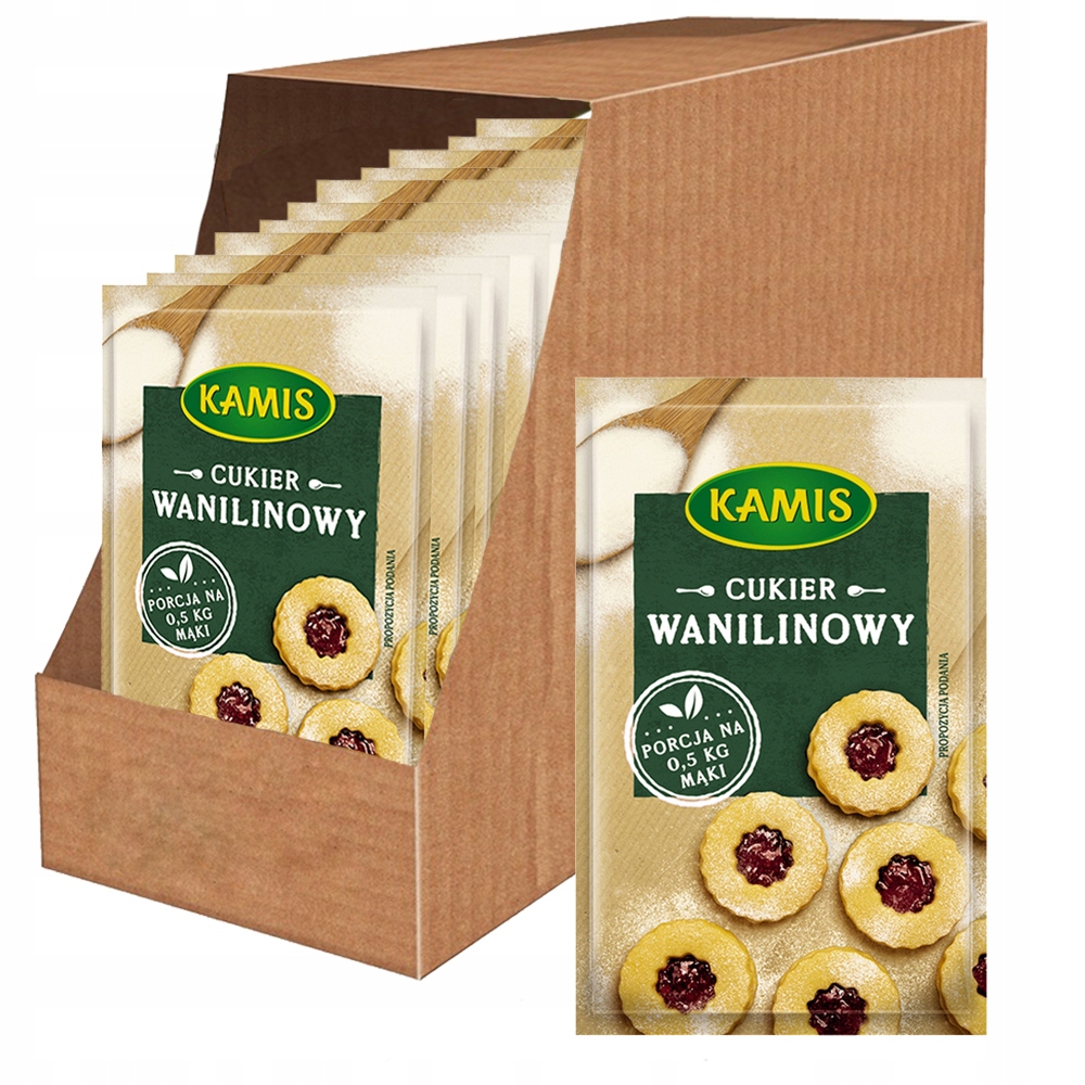 Kamis vanilínový cukr 16 g x 60 kusů