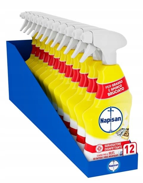 Napisan dezinfekční odmašťovač citronový 740 ml 10 ks