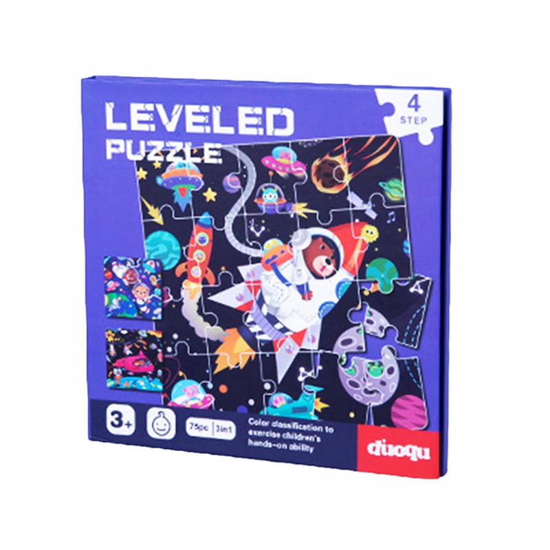 

Puzzle magnetyczne Kosmos układanka Montessori