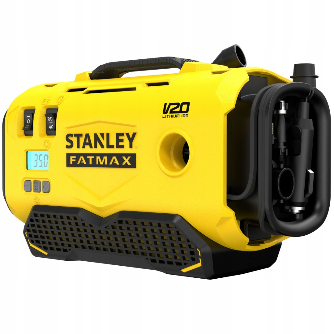 Stanley V20 Kompresor 18V 230V 12V 11BAR SFMCE520B